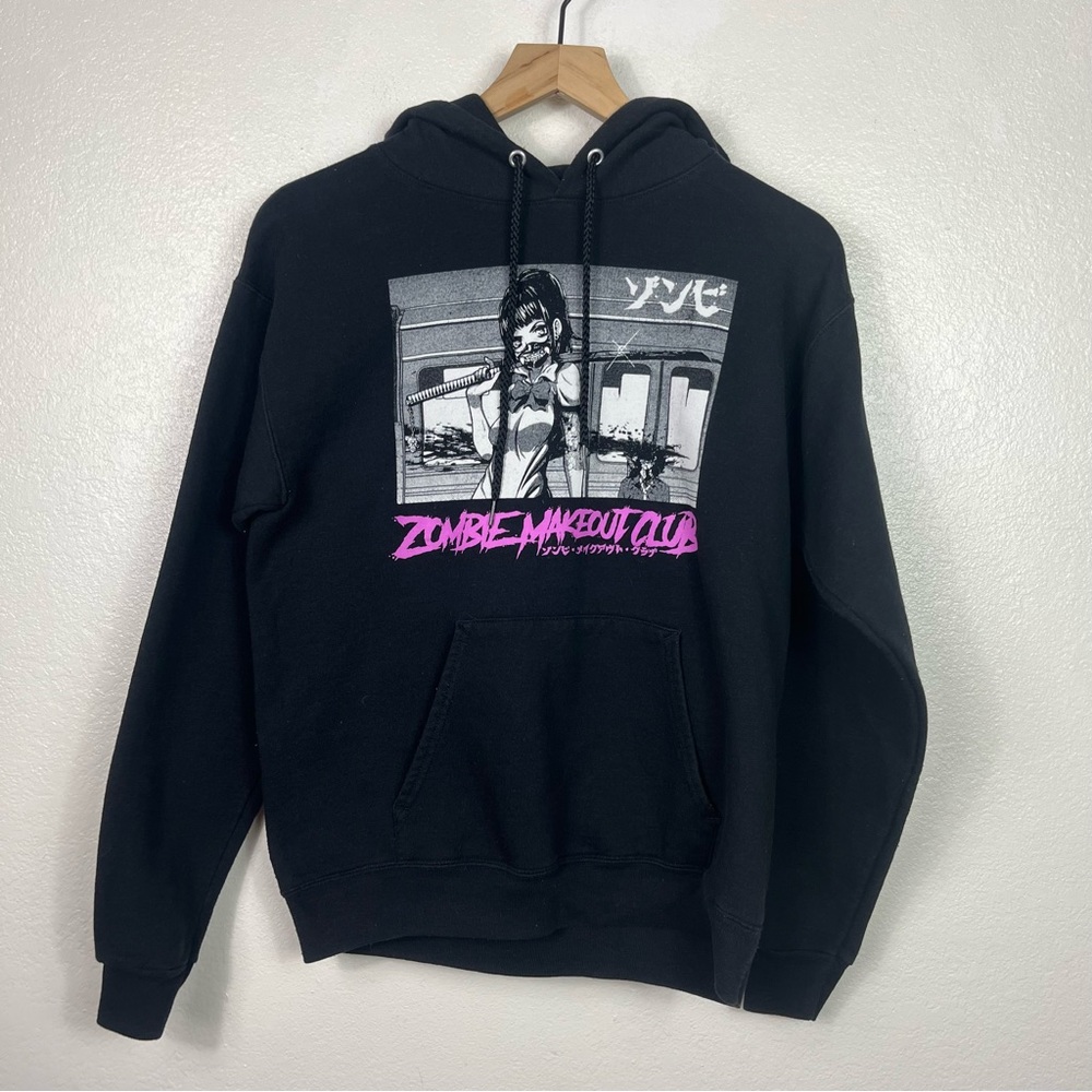Zombie Makeout Club Train Slice pullover hoodie anime - Picture 1 of 5
